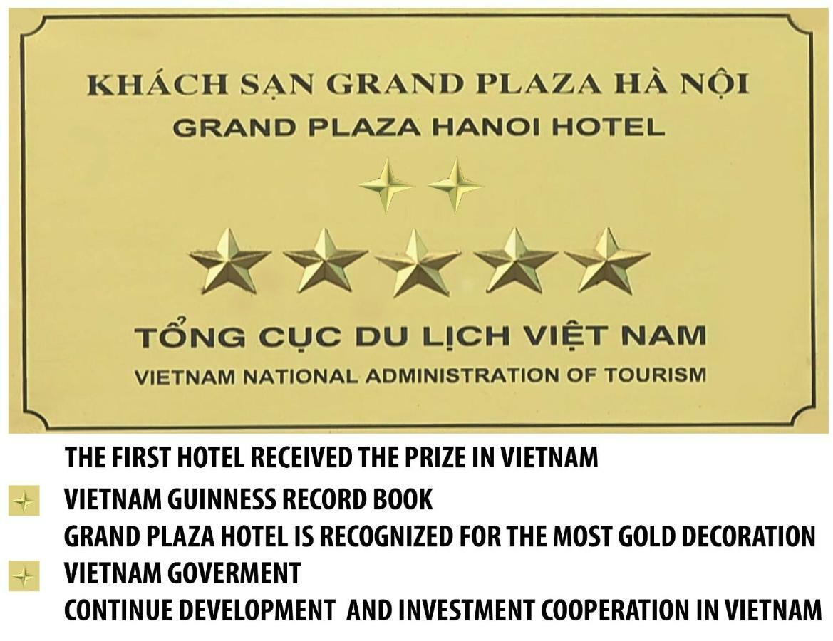 Grand Plaza Hanoi Hotel Ngoại thất bức ảnh